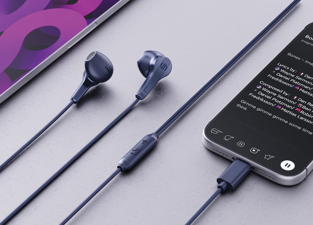 Urban Vitamin Hartford RCS wired earbuds