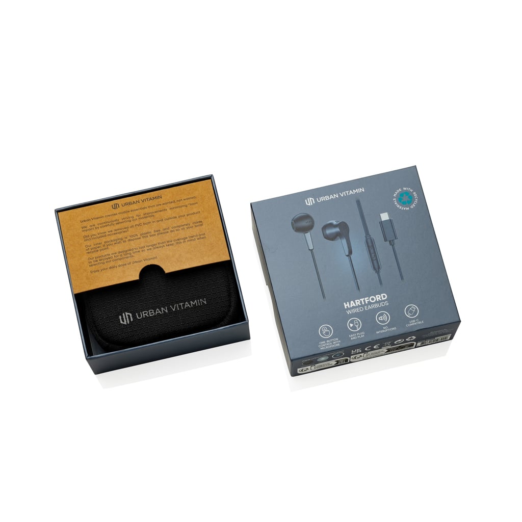 Urban Vitamin Hartford RCS wired earbuds