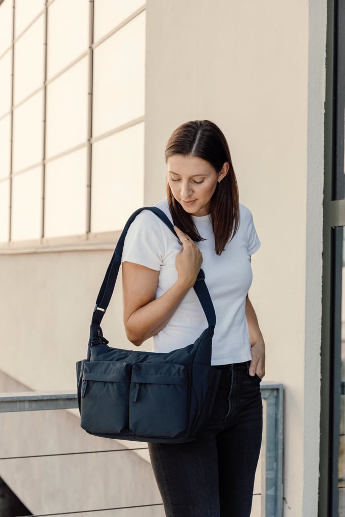 KENTO URBAN RCS recycled nylon padded crossover bag