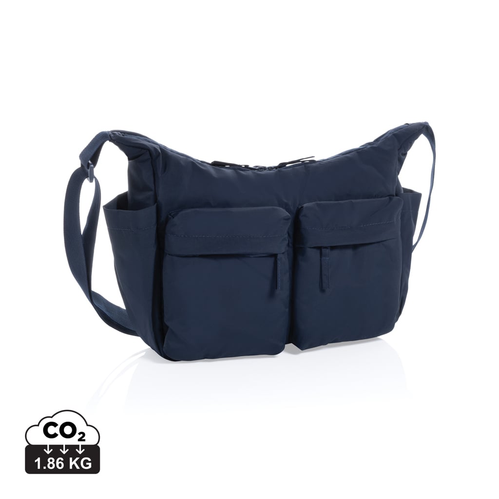 KENTO URBAN RCS recycled nylon padded crossover bag