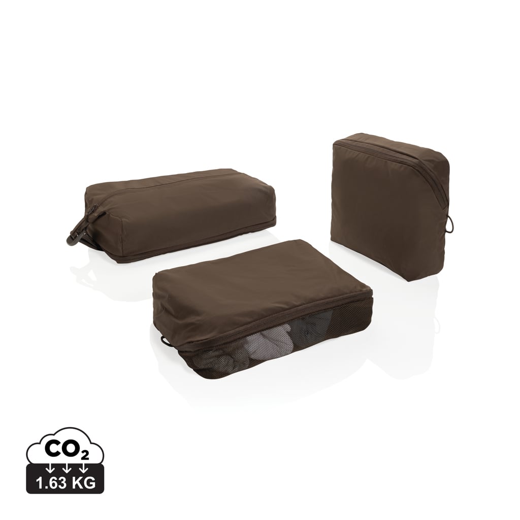KENTO URBAN RCS recycled nylon packing cube set