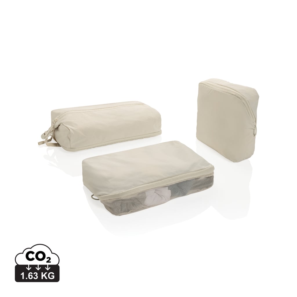 KENTO URBAN RCS recycled nylon packing cube set