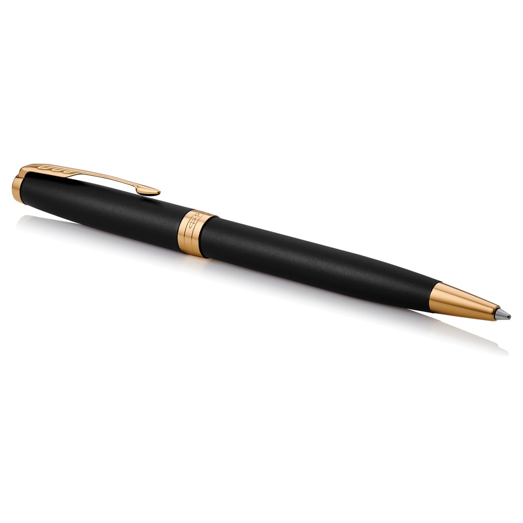 Parker SONNET Ballpoint Pen, Matte Black with Palladium Trim