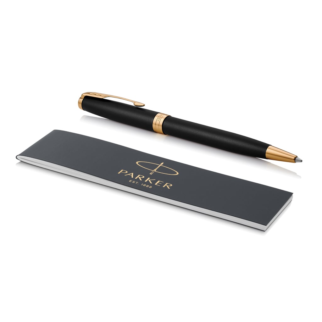 Parker SONNET Ballpoint Pen, Matte Black with Palladium Trim