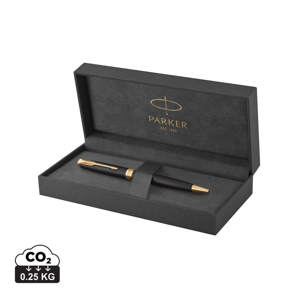 Parker SONNET Ballpoint Pen, Matte Black with Palladium Trim
