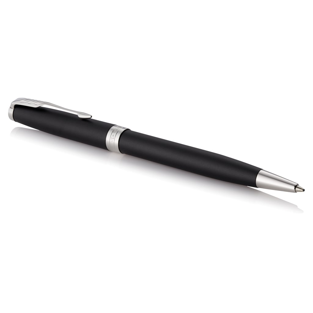 Parker SONNET Ballpoint Pen, Matte Black with Palladium Trim