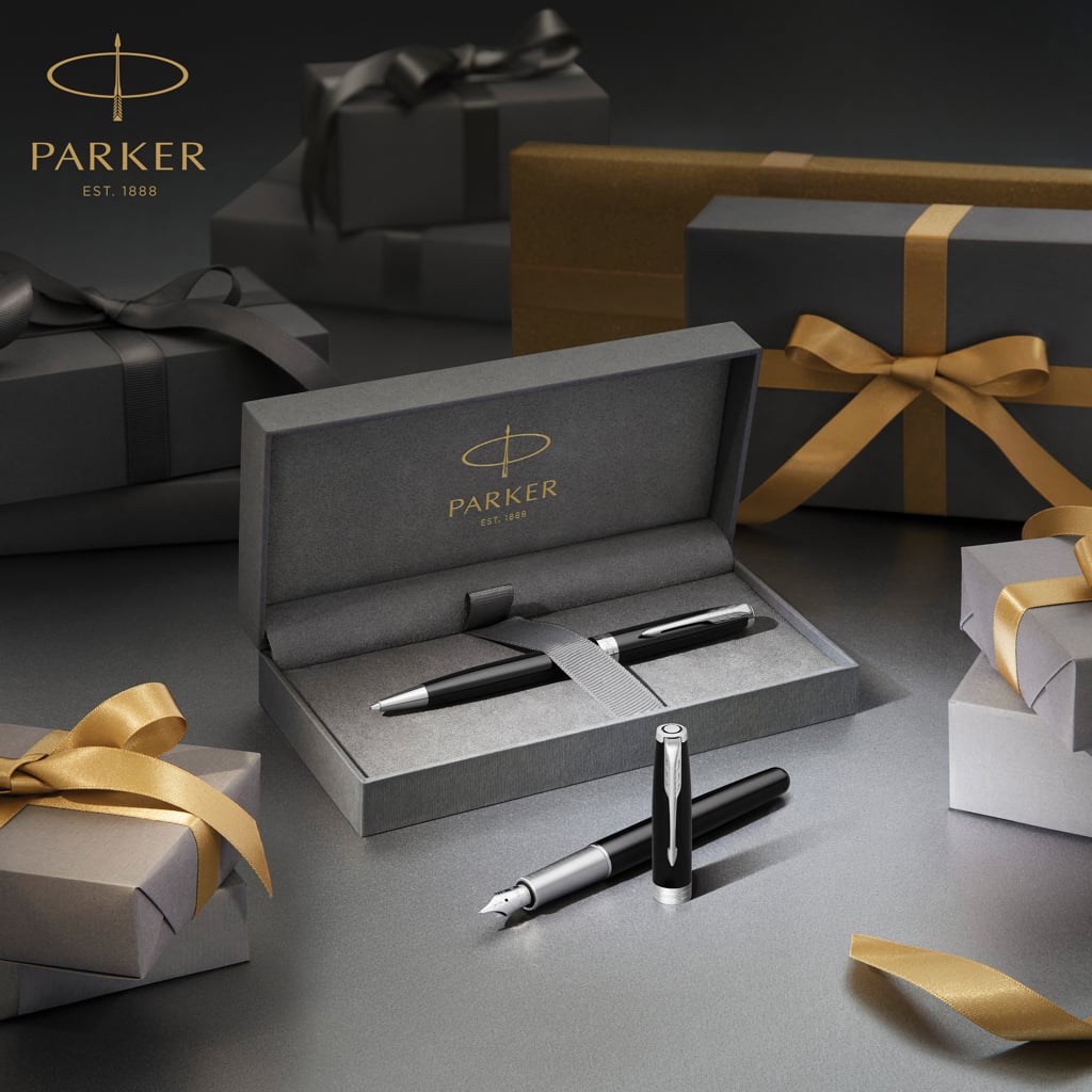 Parker SONNET Ballpoint Pen, Matte Black with Palladium Trim