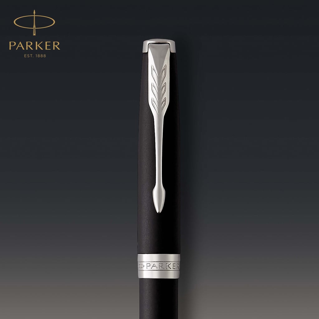 Parker SONNET Ballpoint Pen, Matte Black with Palladium Trim