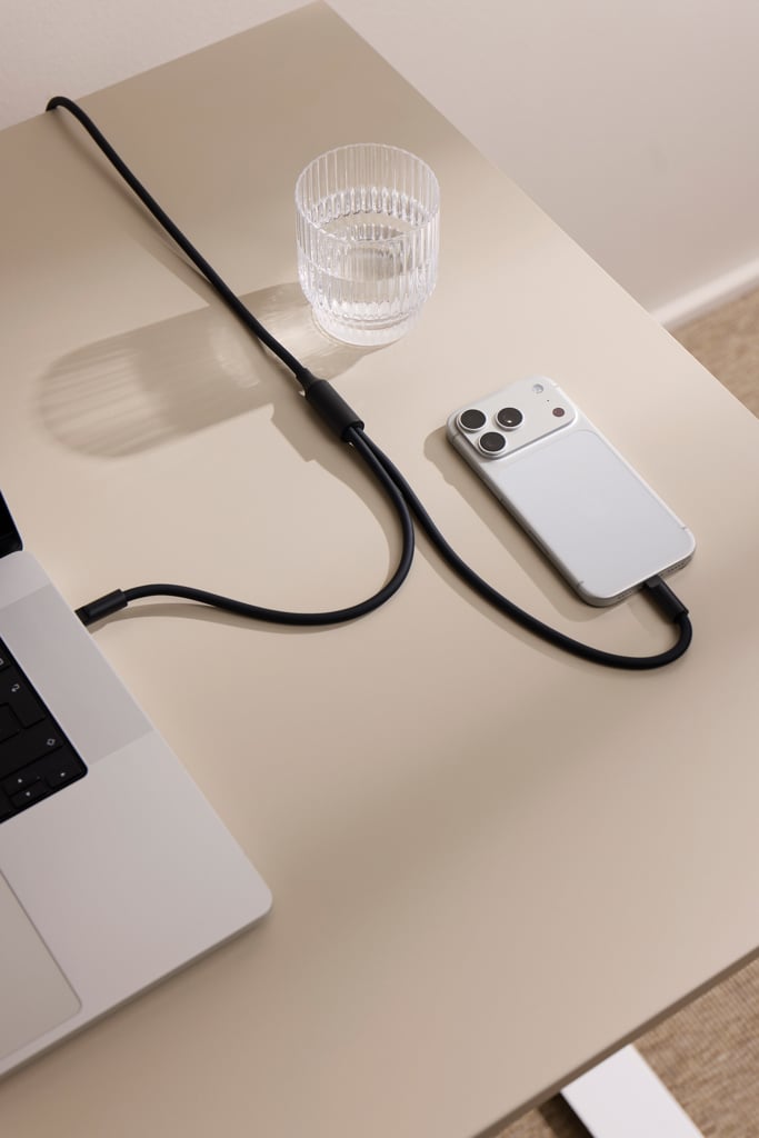 VINGA Baltimore silicone multi charging cable (C+2C)