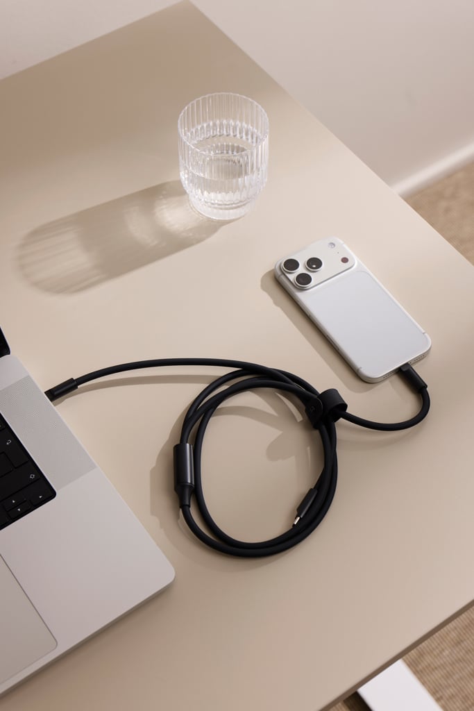 VINGA Baltimore silicone multi charging cable (C+2C)