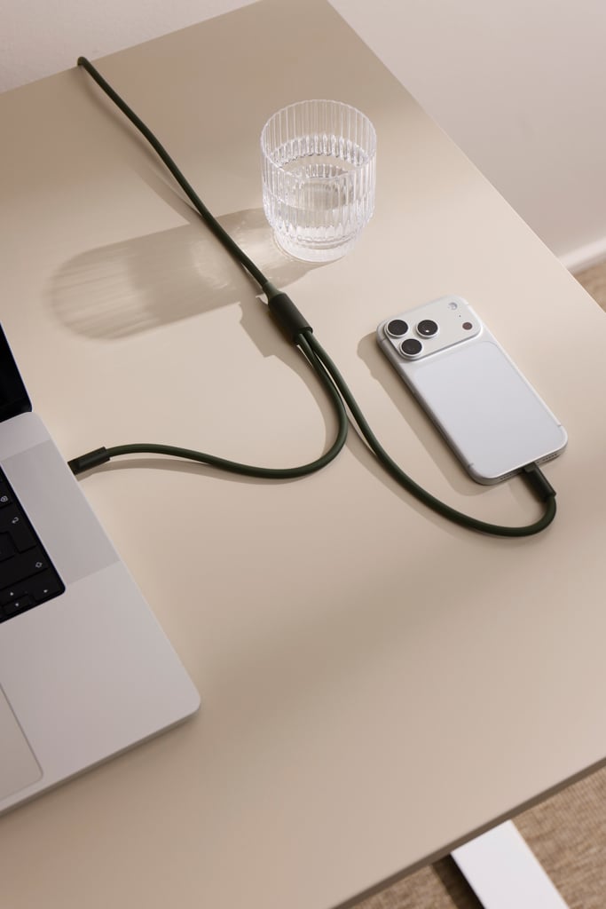 VINGA Baltimore silicone multi charging cable (C+2C)
