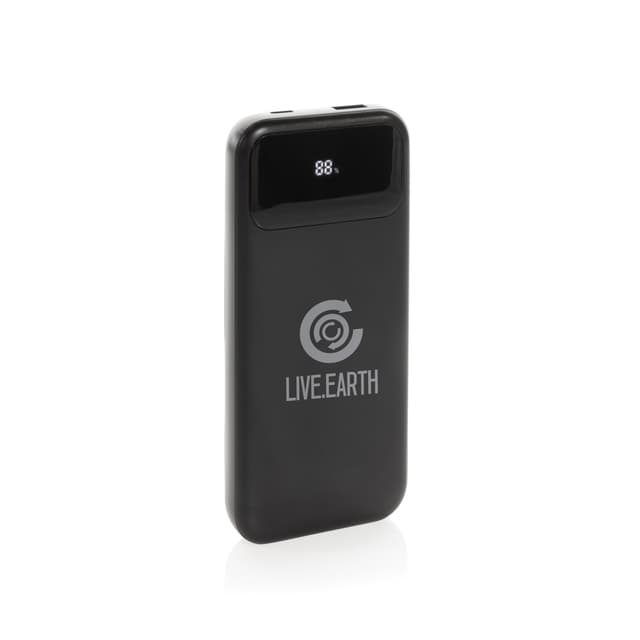 Turbopack RCS rplastic powerbank 10.000 integrated cables