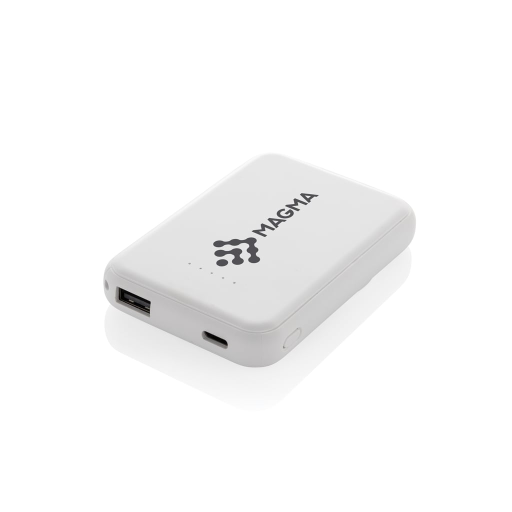 Stellar RCS recycled plastic 5000 mah 5W magnetic powerbank