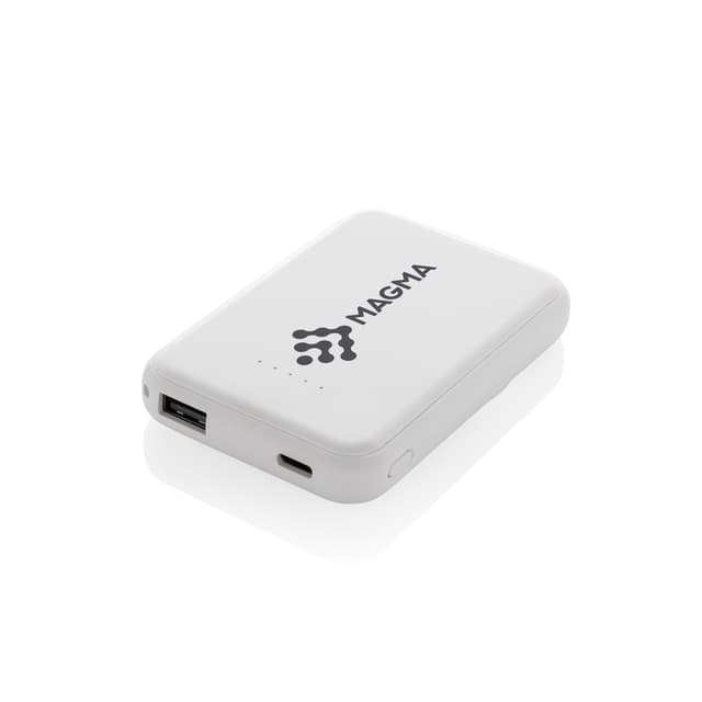 Stellar RCS recycled plastic 5000 mah 5W magnetic powerbank